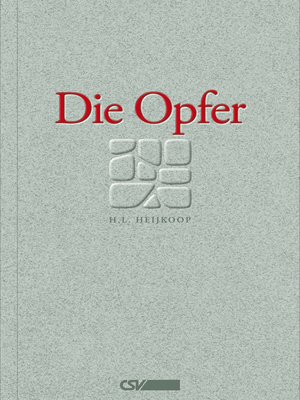 cover image of Die Opfer